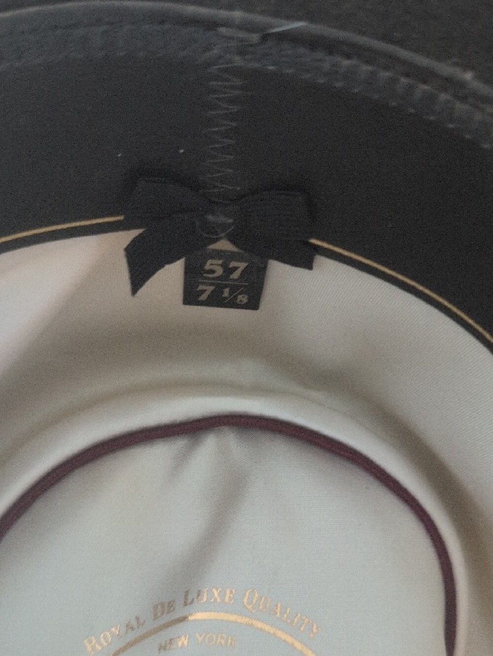 Stetson Black Renegade Felt Hat - Picture 9 of 9